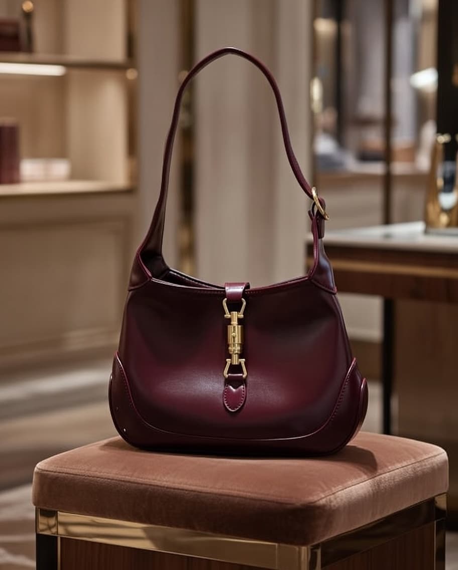 Gucci Jackie 1961 Medium Hobo Leather Bag for Women